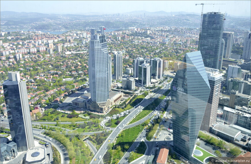 Стамбул с высоты небоскрёба «Сапфир» 