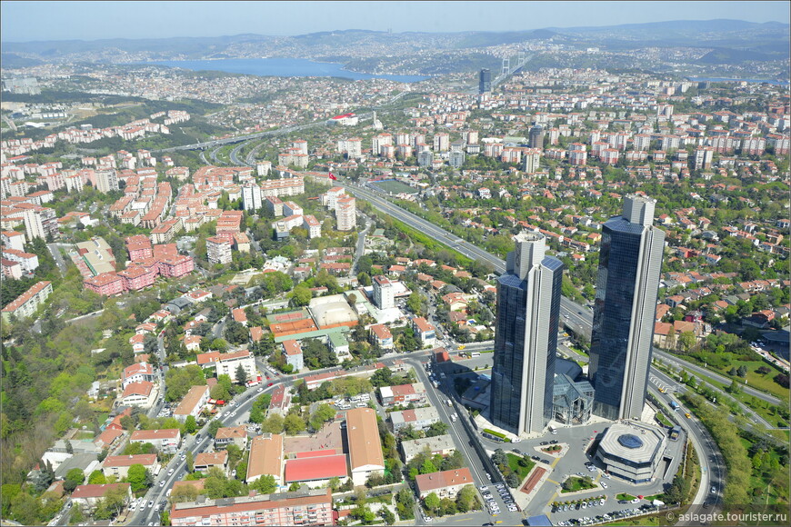 Стамбул с высоты небоскрёба «Сапфир» 