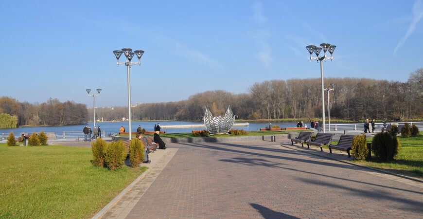 Комсомольское озеро в Минске