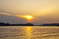 Заход солнца над Ладожским озером