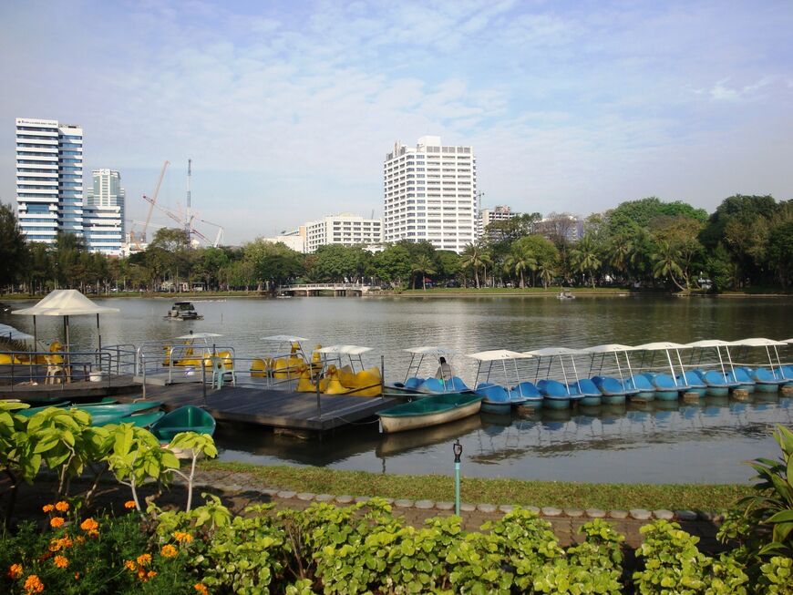Парк Люмпини в Бангкоке (Lumpini Park Bangkok)