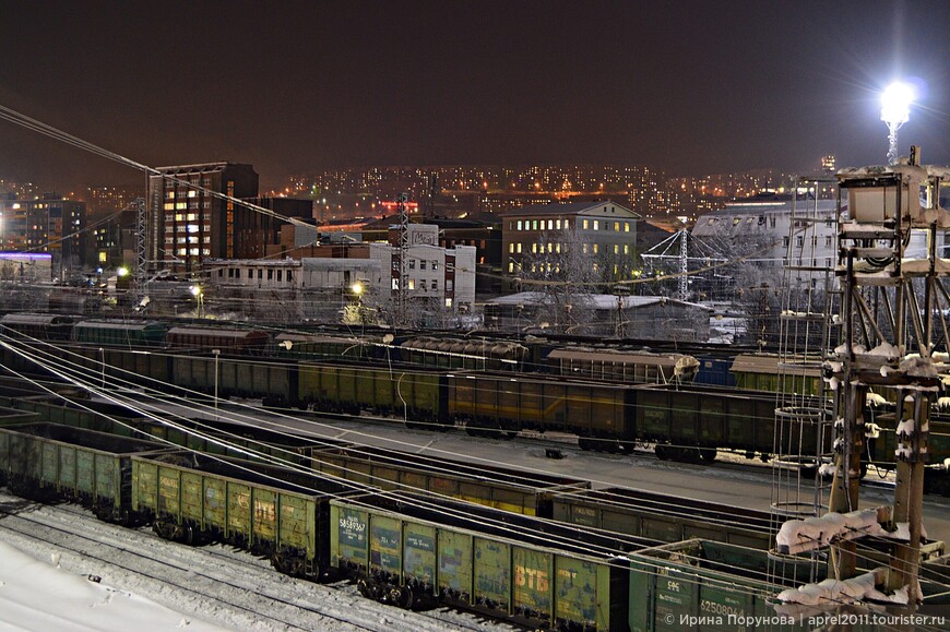 Вид с железнодорожного моста