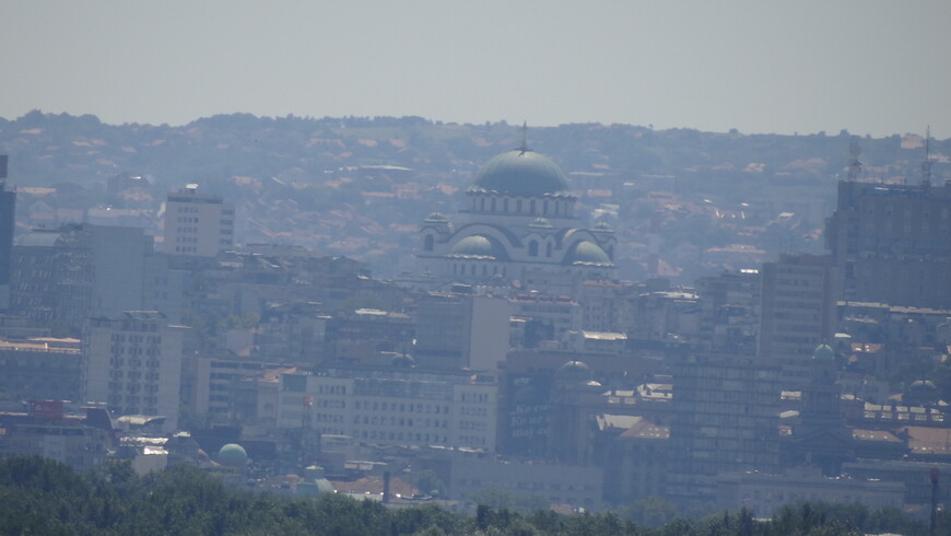 Одна из лучших смотровых Белграда (фото + видео)