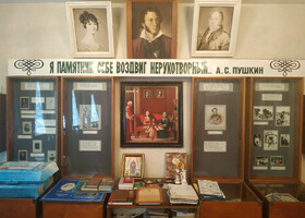 В пушкинском музее села Коренёвщино