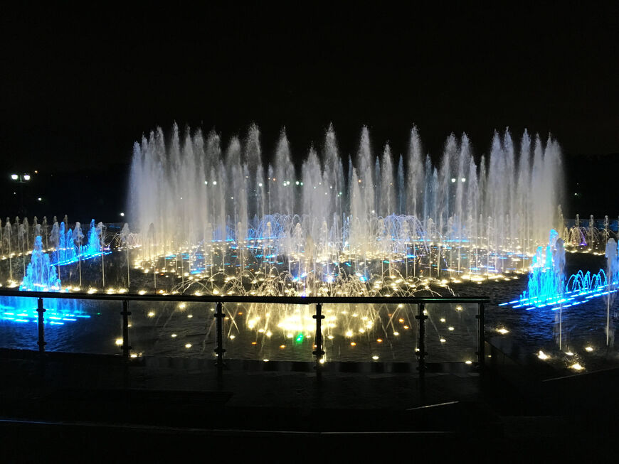 Поющий фонтан в «Царицыно»