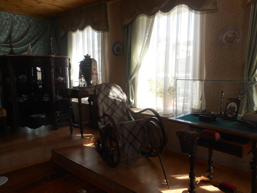Обстановка комнаты дома Н. А. Дуровой в Елабуге
