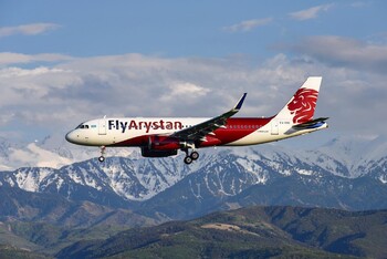 Лоукостер FlyArystan начнет летать из Казахстана в Москву