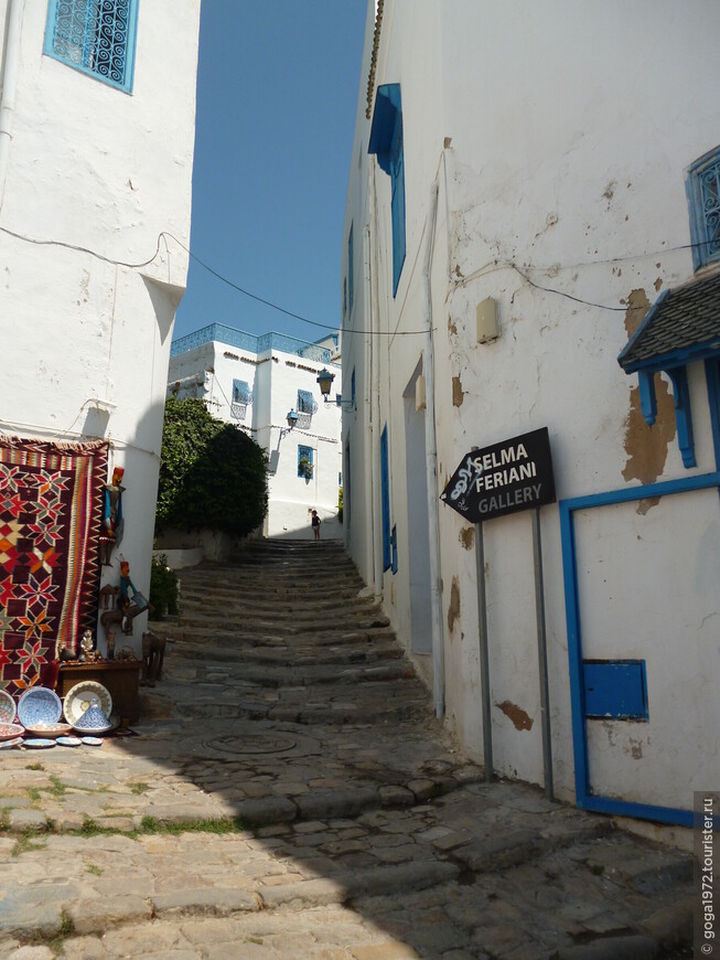 Тунис. Сиди-бу-Саид-прикосновение к красоте