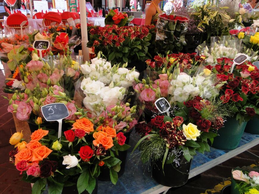 Цветочный рынок в Ницце