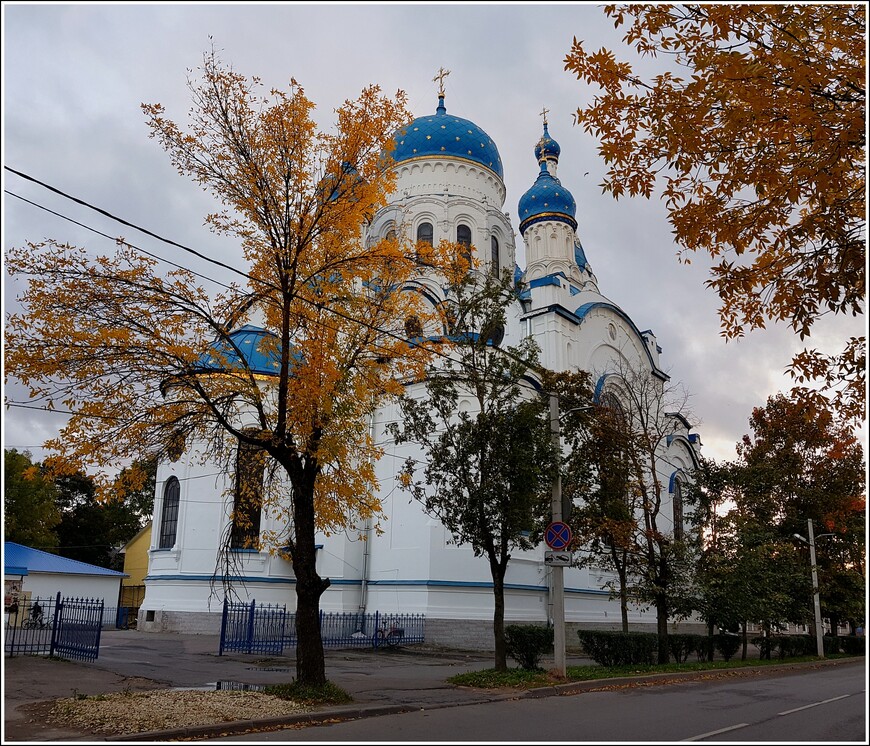 Гатчина в красках осени