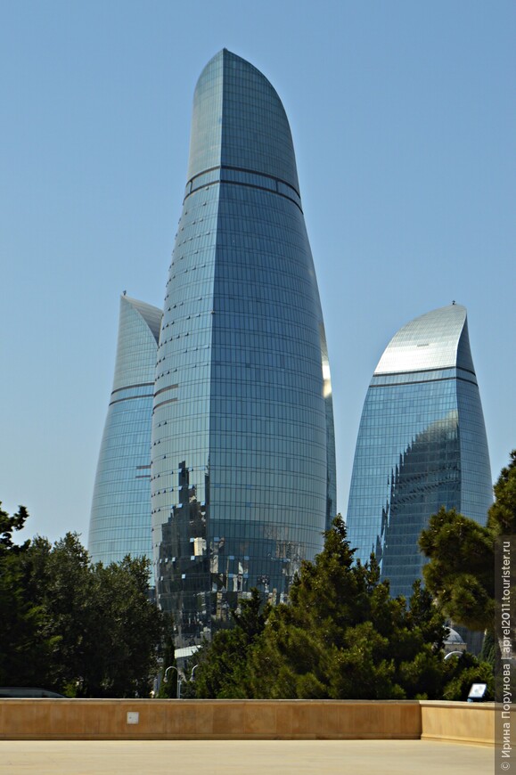 Ясный летний день в Баку