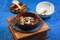 Блюдо из меню ресторана: камамеши с грибами