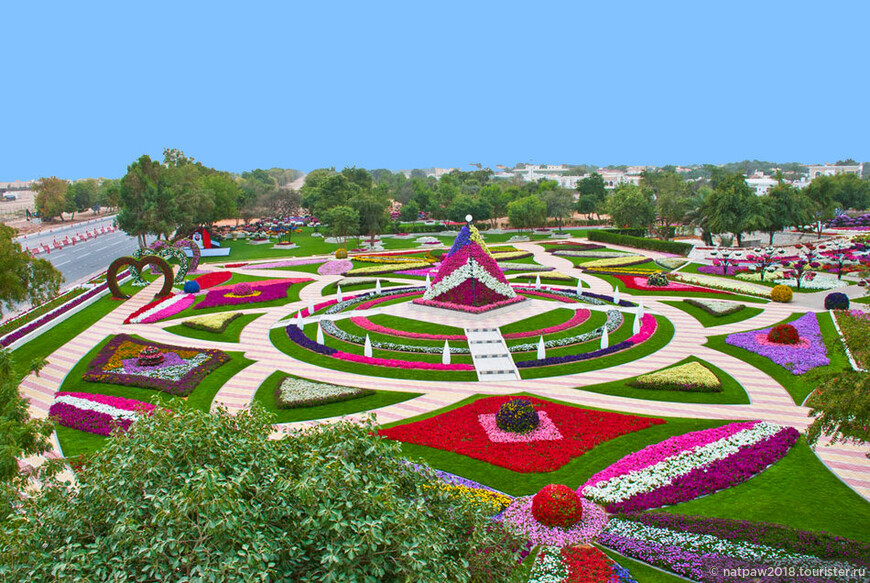 Парк цветов в Аль-Айне