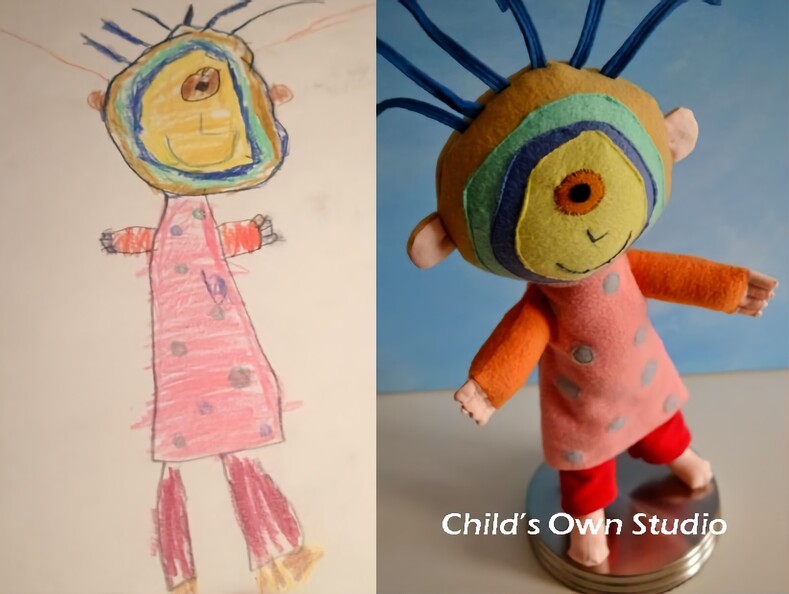 Художница из Ванкувера воплощает детские рисунки в реальность
