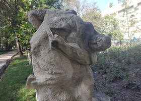 Парк скульптур в Бишкеке