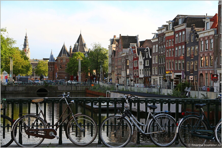 Солнечный и дождливый Амстердам