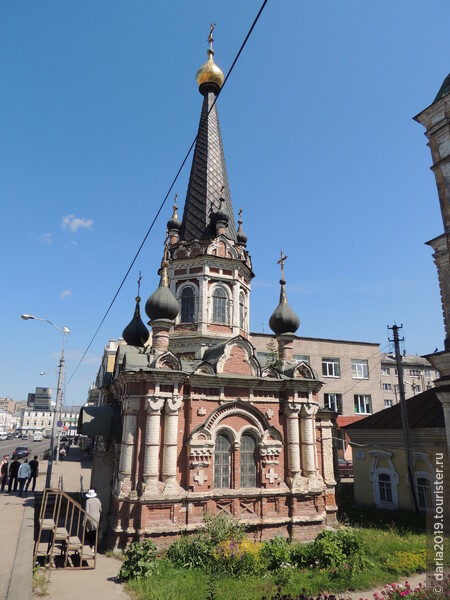Часовня при церкви Николая Чудотворца (Нижне-Никольской). Построена в 1901 году.