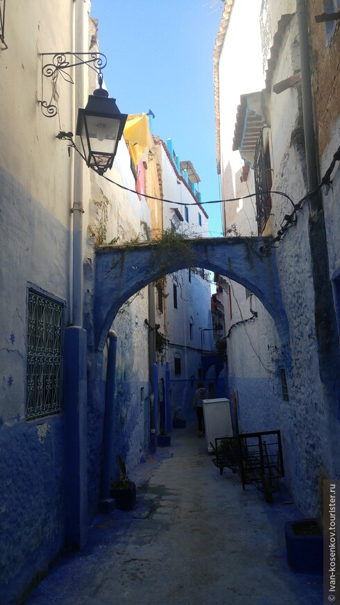 Шефшауэн, Марокко: Голубой город