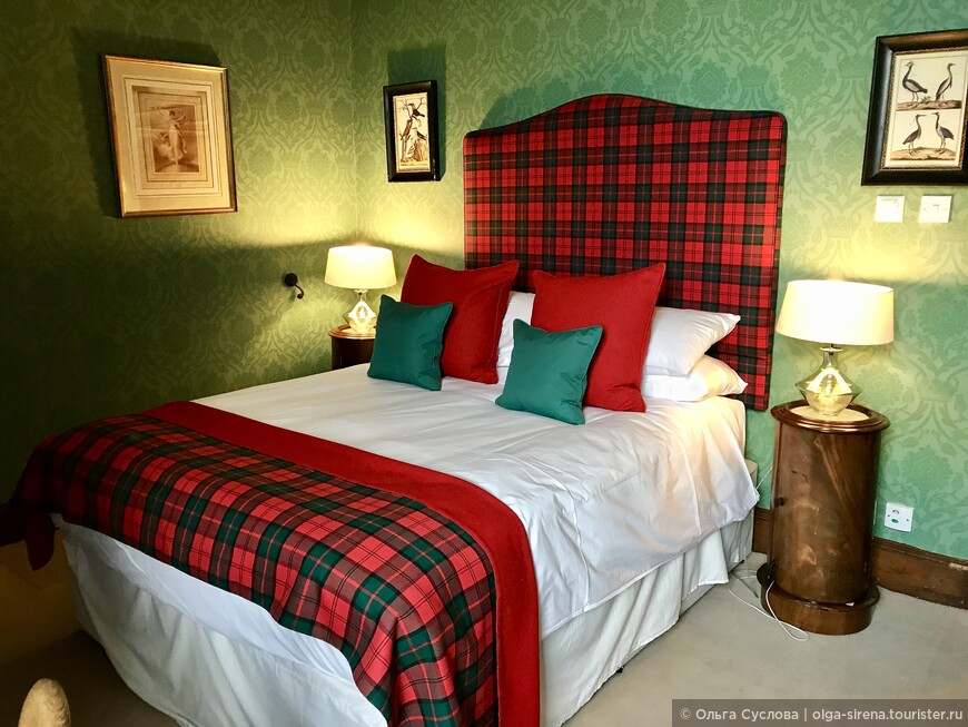 Моя прекрасная кровать, интересно, к какому клану принадлежат красно-зеленые цвета тартана?