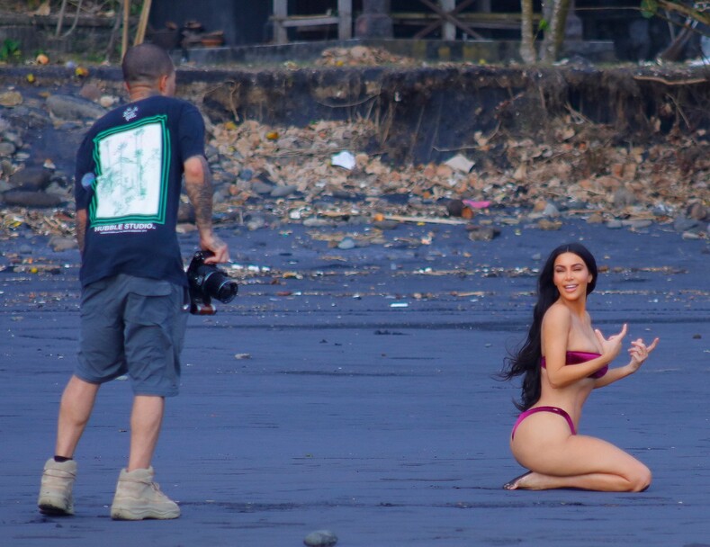 Ким Кардашьян на Бали
