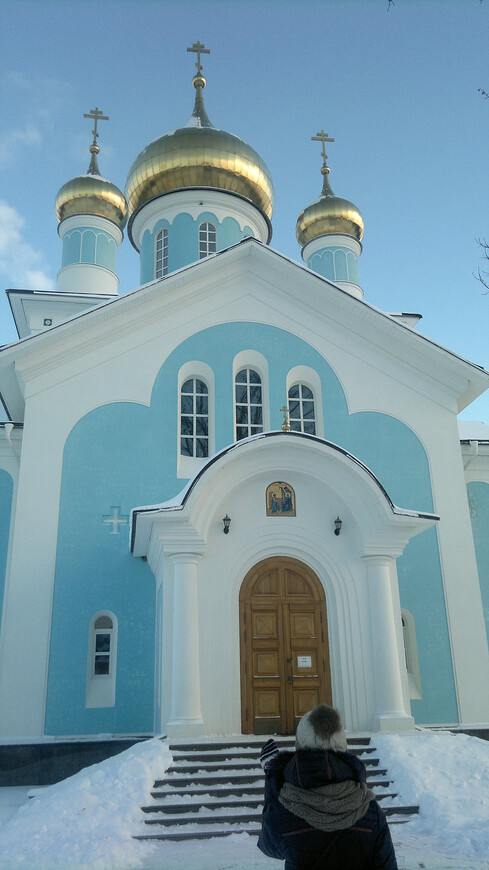 Пятикупольный Благовещенский собор Никандровой пустыни. 