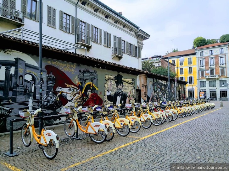 Bike-sharing в Милане