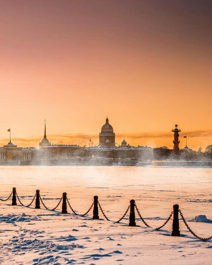 Санкт петербург январь