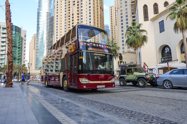 Общественный транспорт Дубая. Автобусы.