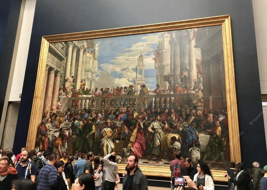 Самые популярные картины в лувре
