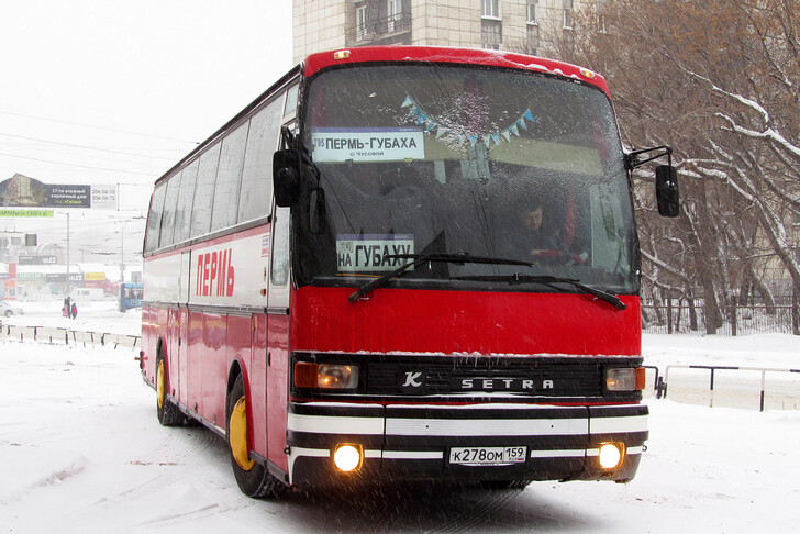 Автобус Пермь — Губаха