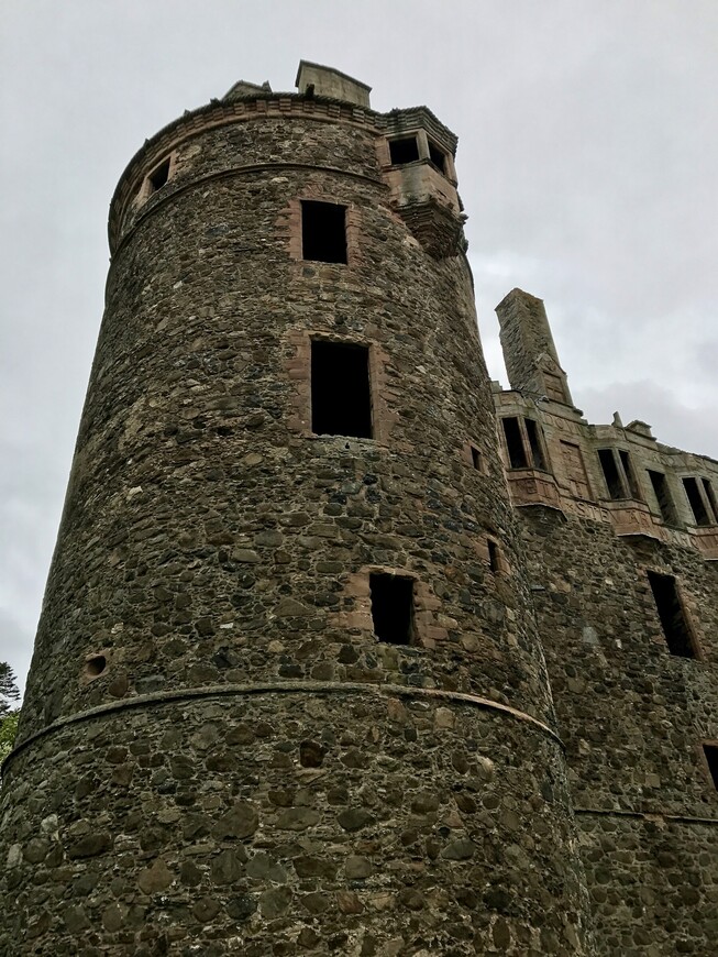 Высокая сторожевая башня замка Хантли