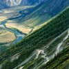 Перевал Кату-Ярык и долина реки Чулышман