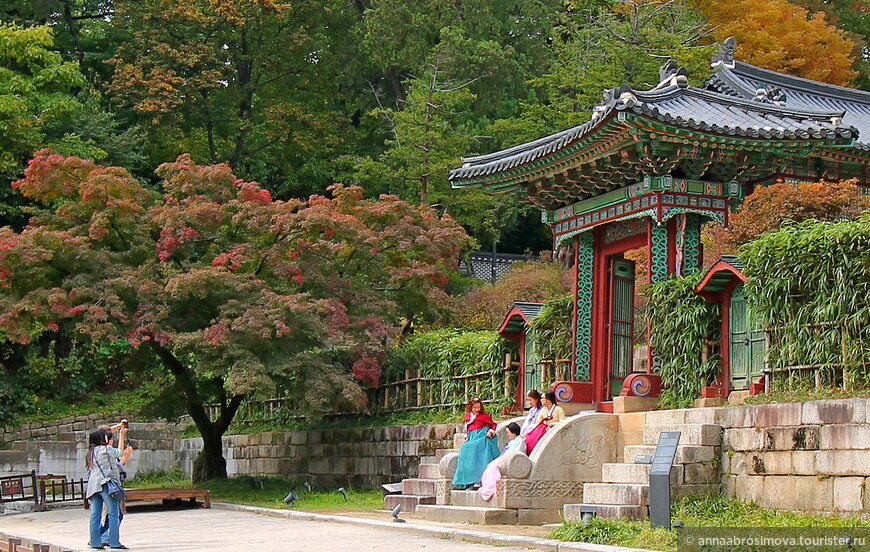 Сеул. Секретный сад  дворца Чхандоккун
