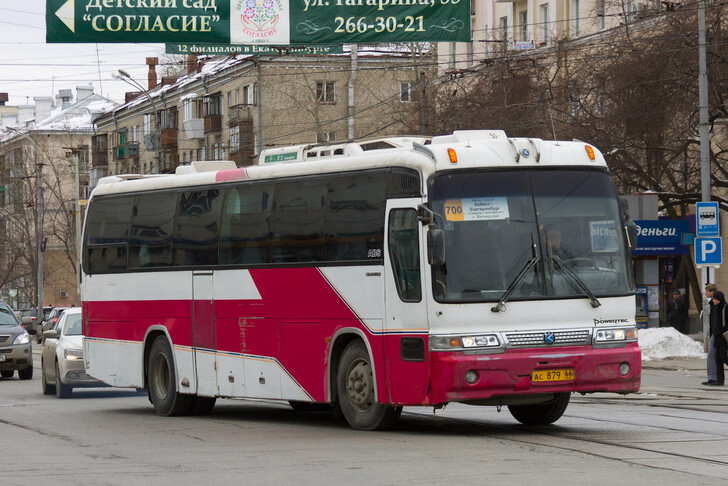 Автобус Екатеринбург — Асбест