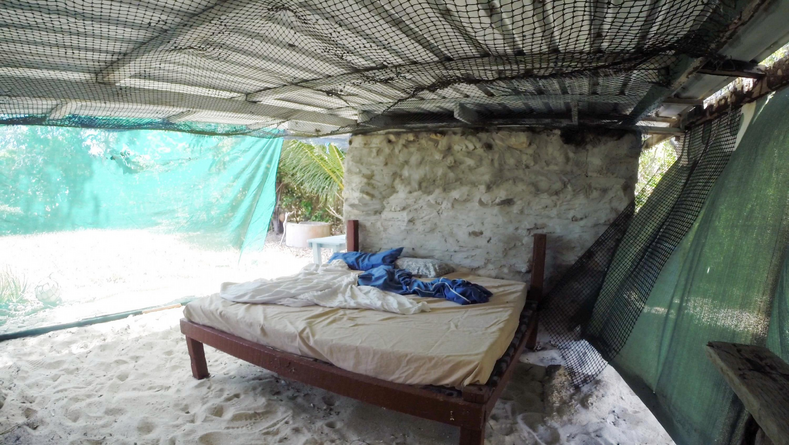 Робинзон XXI века: бывший миллионер почти 30 лет живет на необитемом острове без денег и людей (фото его дома)