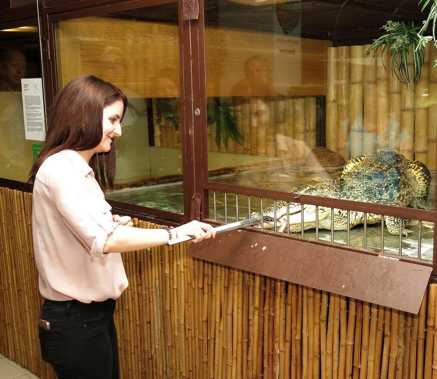 Крокодиловый зоопарк<br/> в Праге