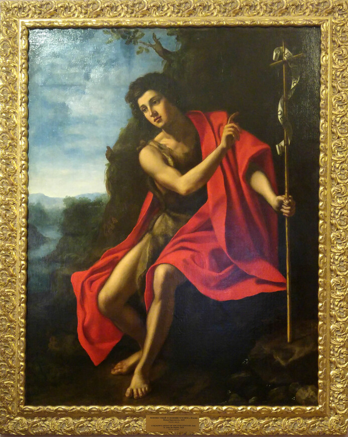 Неизвестный художник. Италия. Иоанн Креститель. 17 век