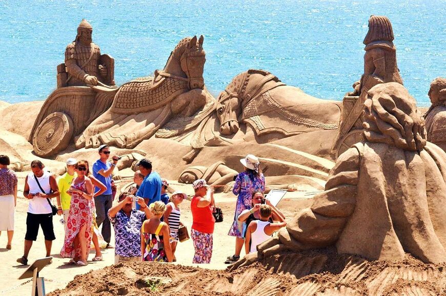 Музей песчаных фигур Sandland