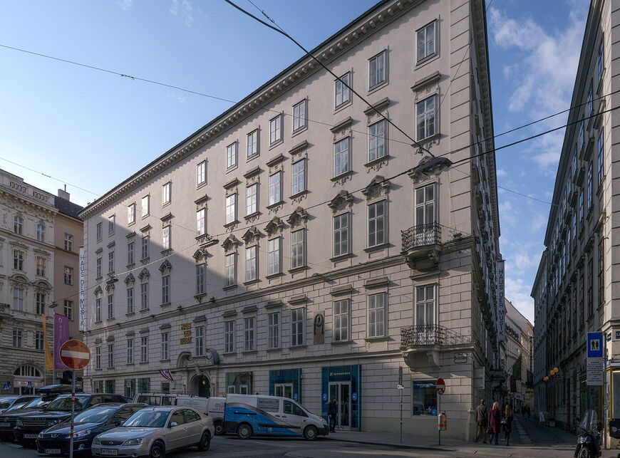 Здание Дома музыки в Вене