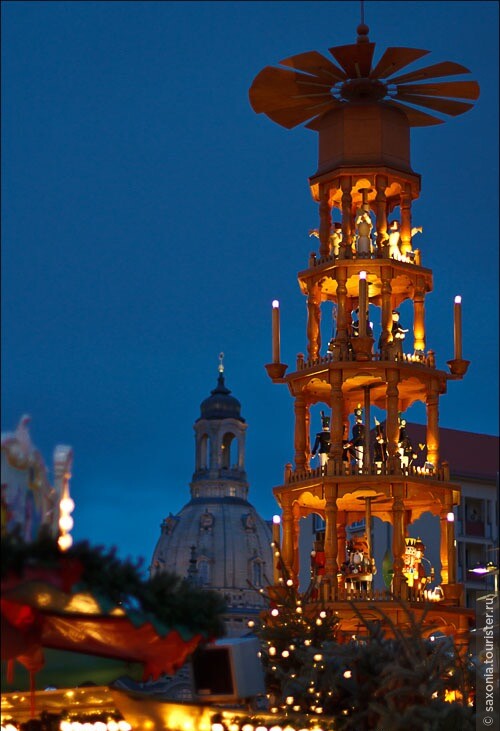 Рождественские ярмарки в Дрездене