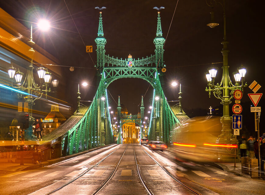 Мост Свободы в Будапеште (Szabadság híd)