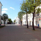 Пешеходная улица Ленинская в Могилеве
