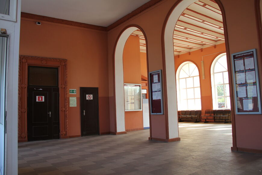Балтийский вокзал в Гатчине