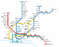 Схема линий метро Гамбурга
