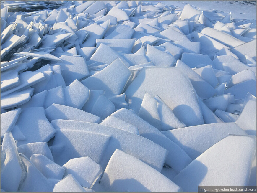 Байкальские каникулы. Часть 4. Зеркальный лед, ледяные занавески и ледовый плен