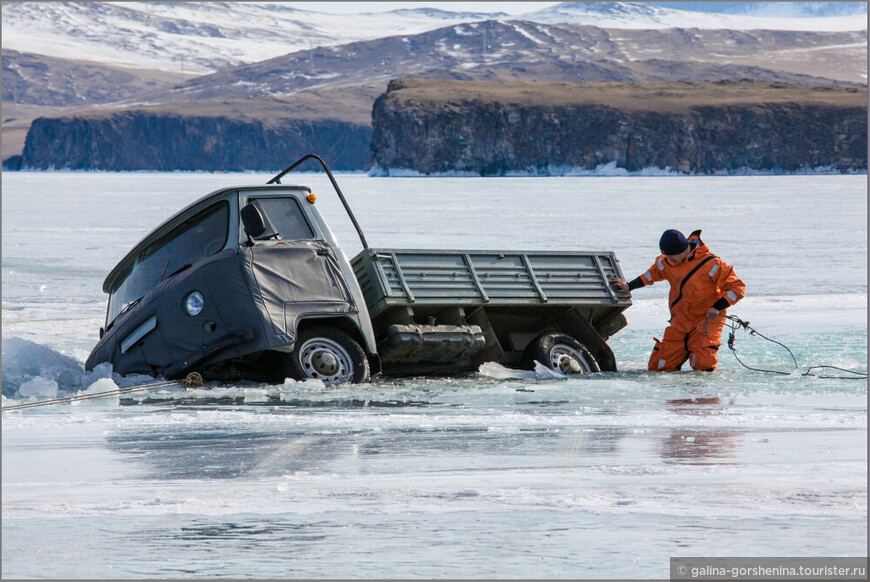 Байкальские каникулы. Часть 4. Зеркальный лед, ледяные занавески и ледовый плен