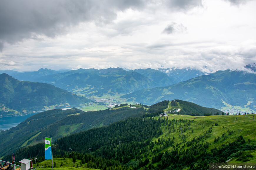  Большое путешествие по Австрии и не только. День 7. Подъем на гору Шмиттенхёэ, прогулка по Целлер Зее и Цель-ам-Зее