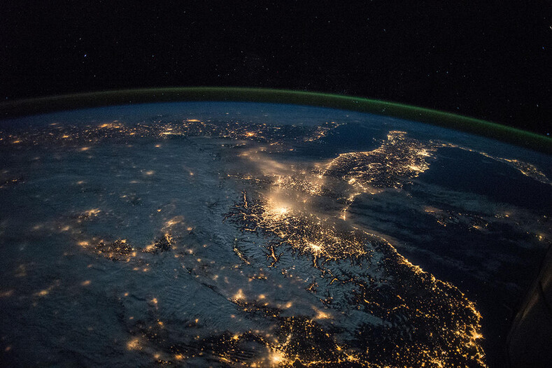 ТОП-10 невероятных снимков Земли, сделанные из космоса
