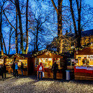 Рождественский базар в Пражском граде