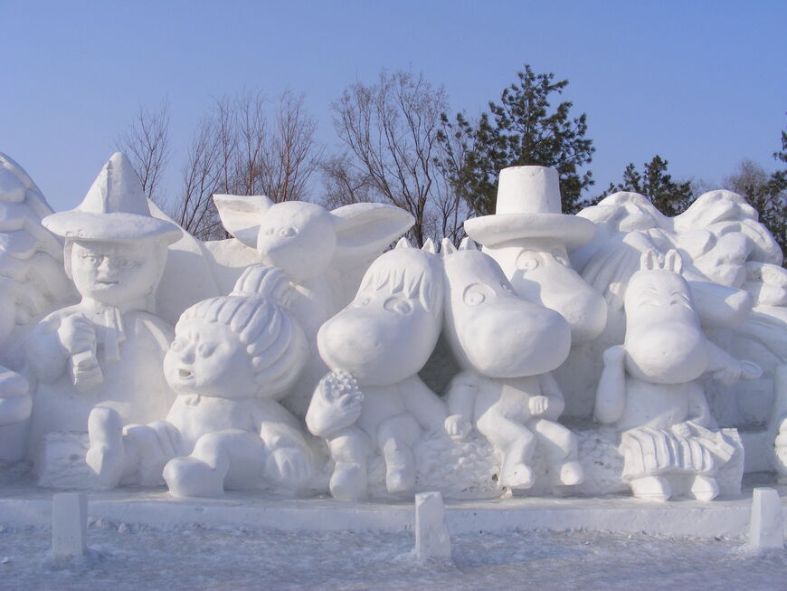 Харбинский фестиваль ледяных скульптур